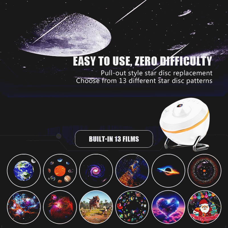 Galaxy Projector Night Light