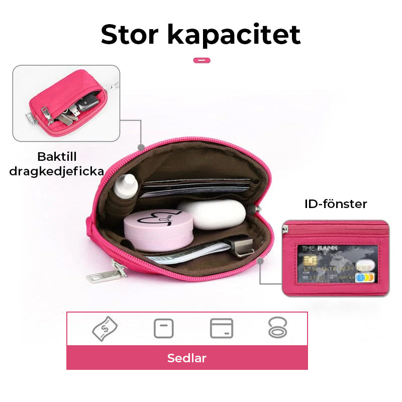 Multifunktionell mode armbandsväska för kvinnor