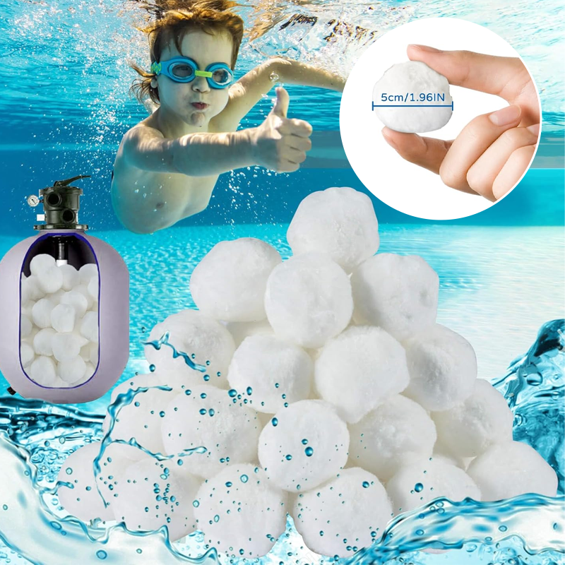 Pool filter balls
