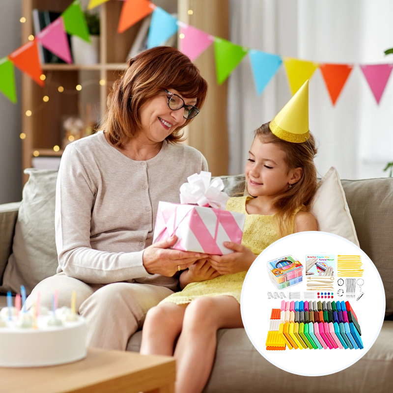 Polymer Clay Modeling Kit with Sculpting Tools & Accessories