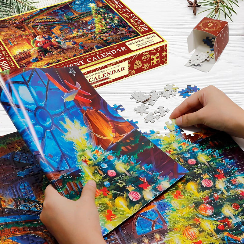 Advent Calendar For Christmas Puzzles