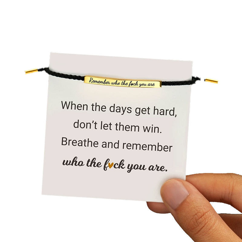 Engraved Inspire Bracelet