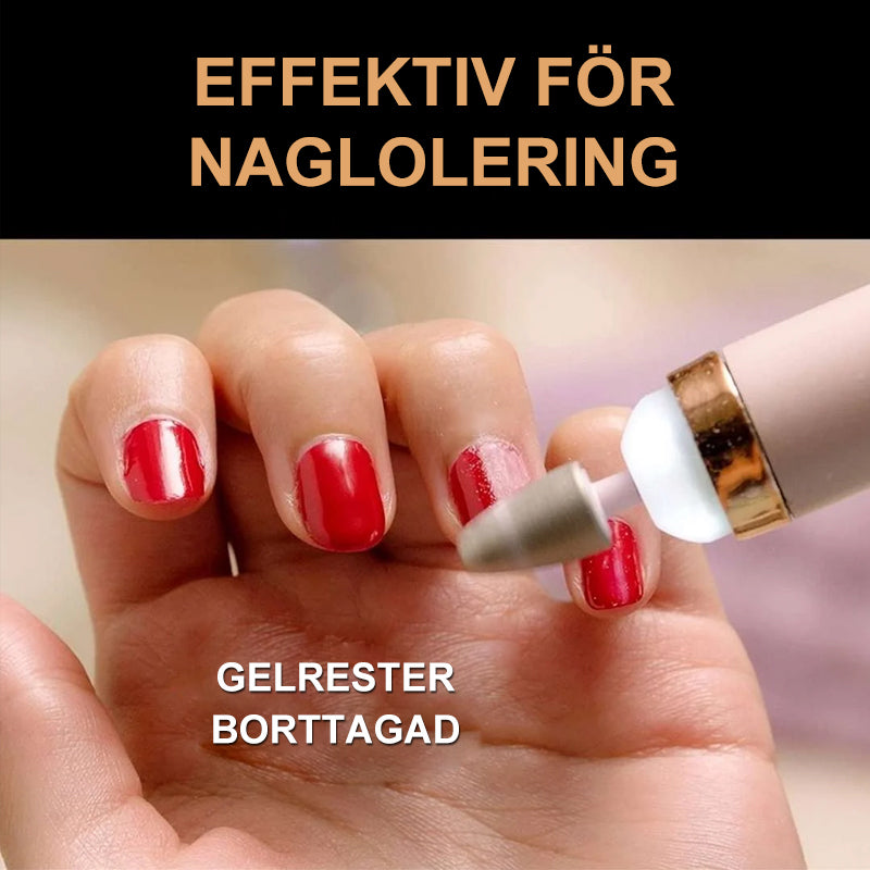 Elektrisk professionell manikyr nagelmaskinset