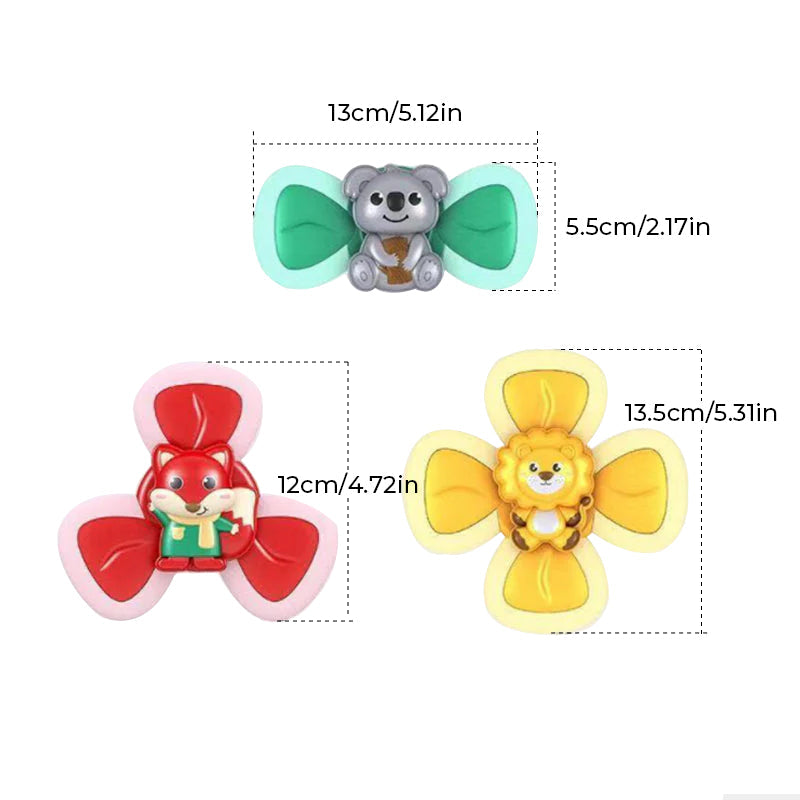 Roterande insektsbadleksak