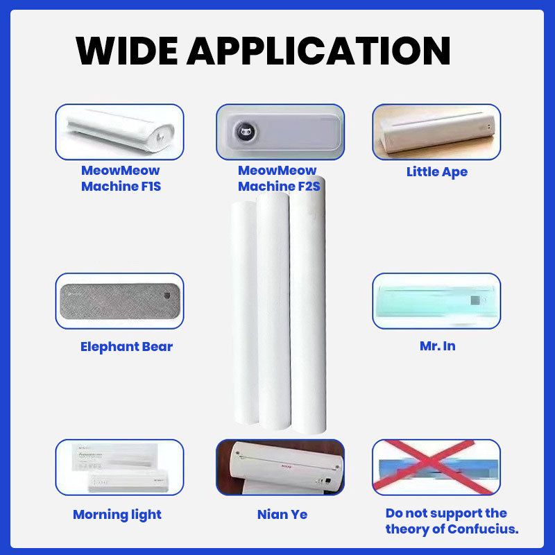 Thermal printing paper roll