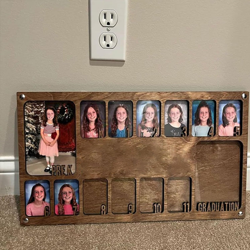 Pre K to Graduation School Photo Frame