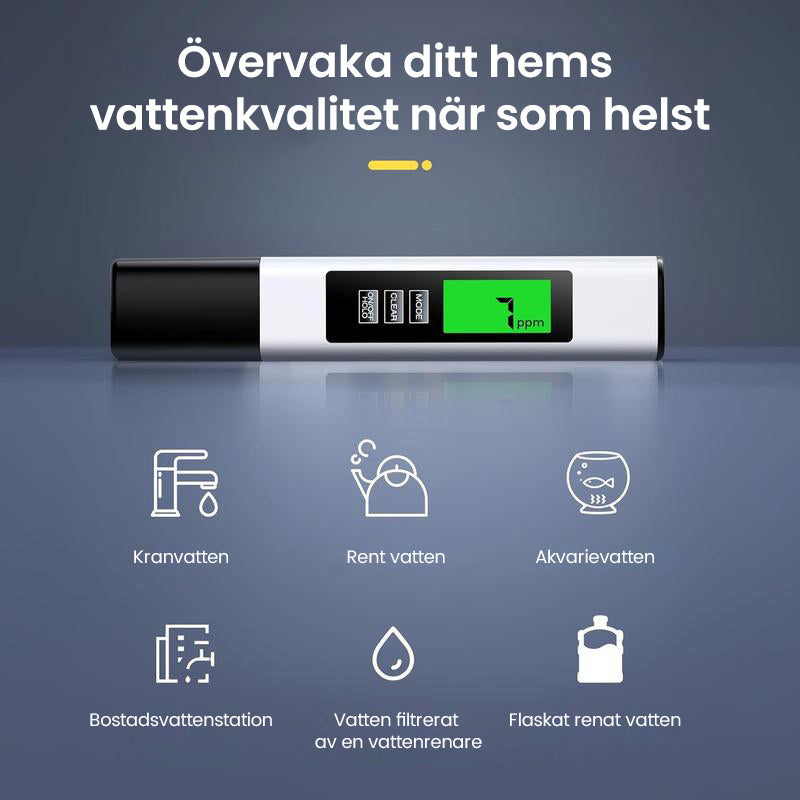 Ny 4-i-1 Digital TDS-mätare