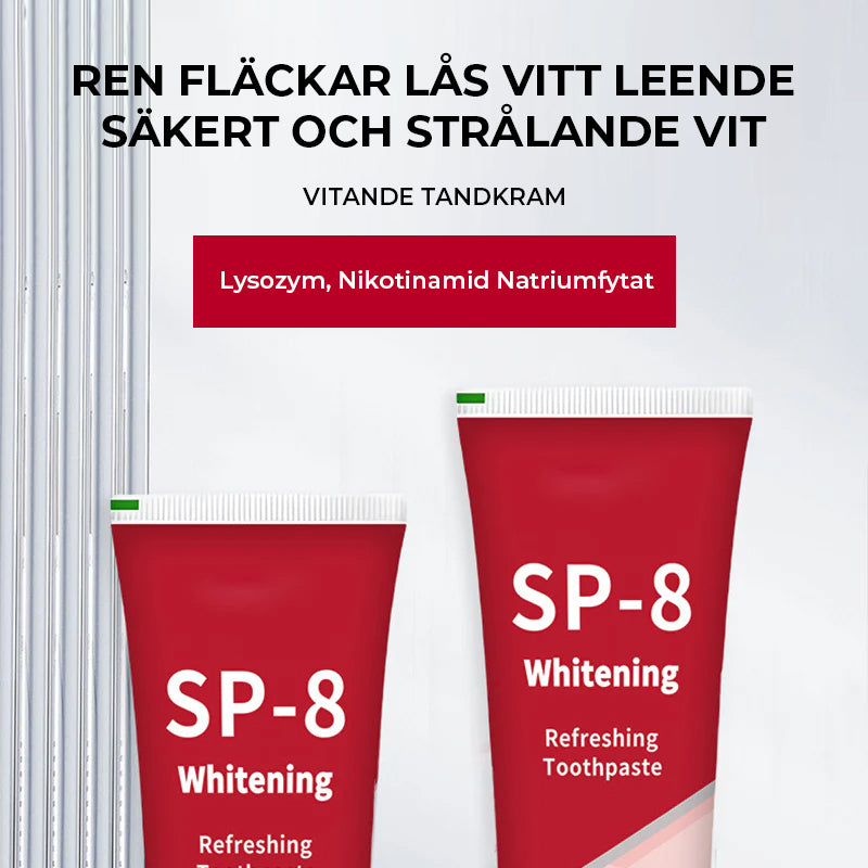 SP-8/SP-10 Probiotisk blekande tandkräm för munhälsa