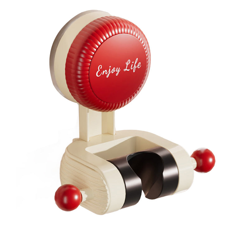 Justerbar duschhållare med sugkopp