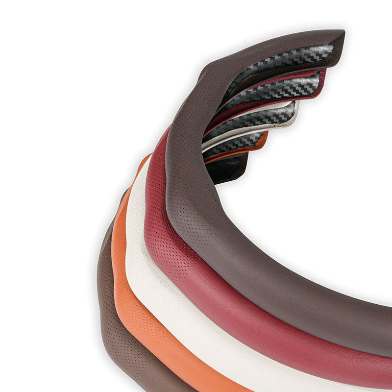 Leather Steering Wheel Cover