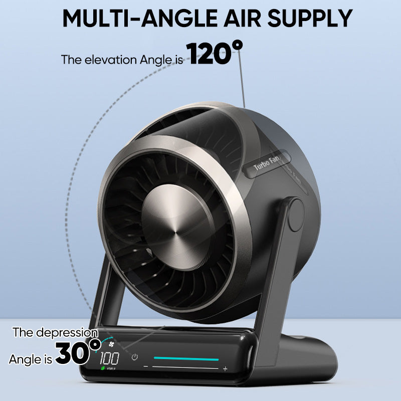 Smart Digital Display Touch Desktop Fan