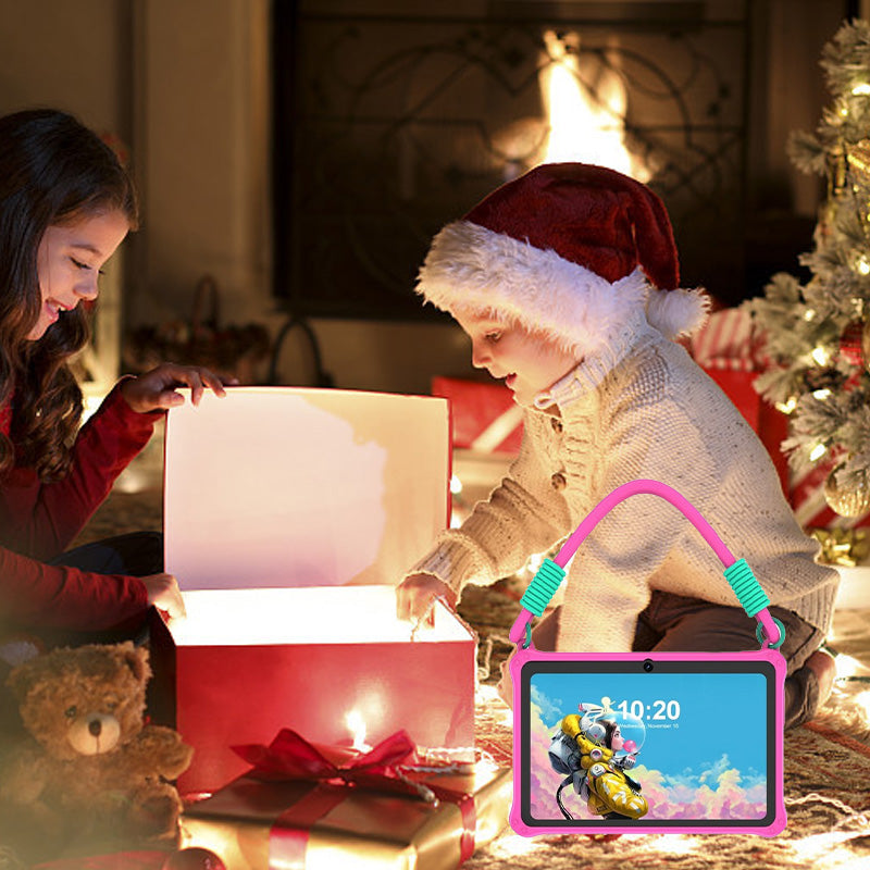 7-inch kids tablet with protective silicone case