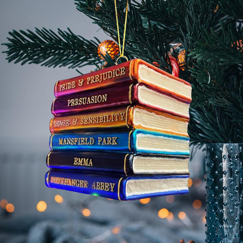 Jane Austen Christmas Tree Ornament