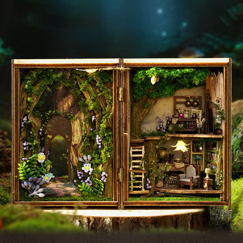 Fantasy Magic Cube Series DIY Miniature Dollhouse Cabin