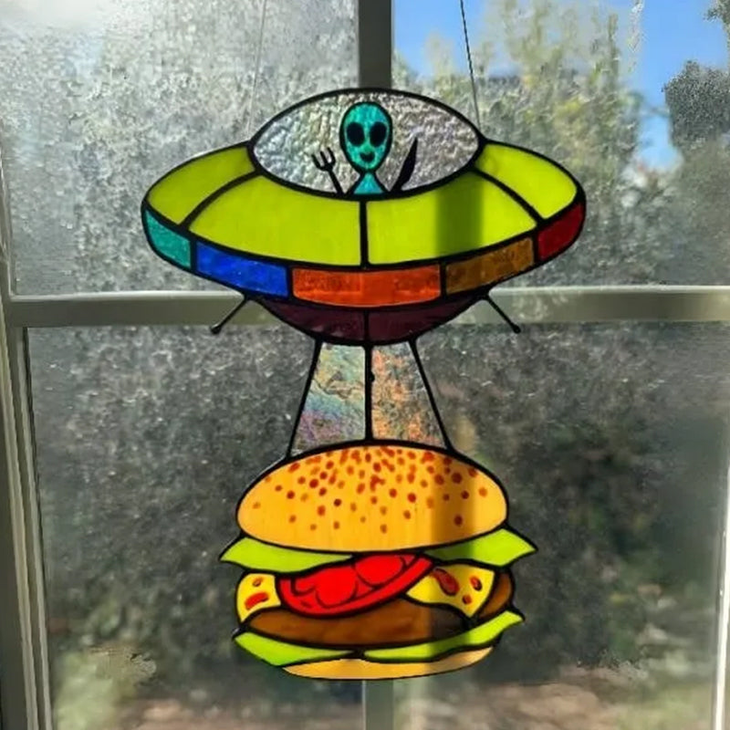 Kreativt hänge för utomjordisk ko