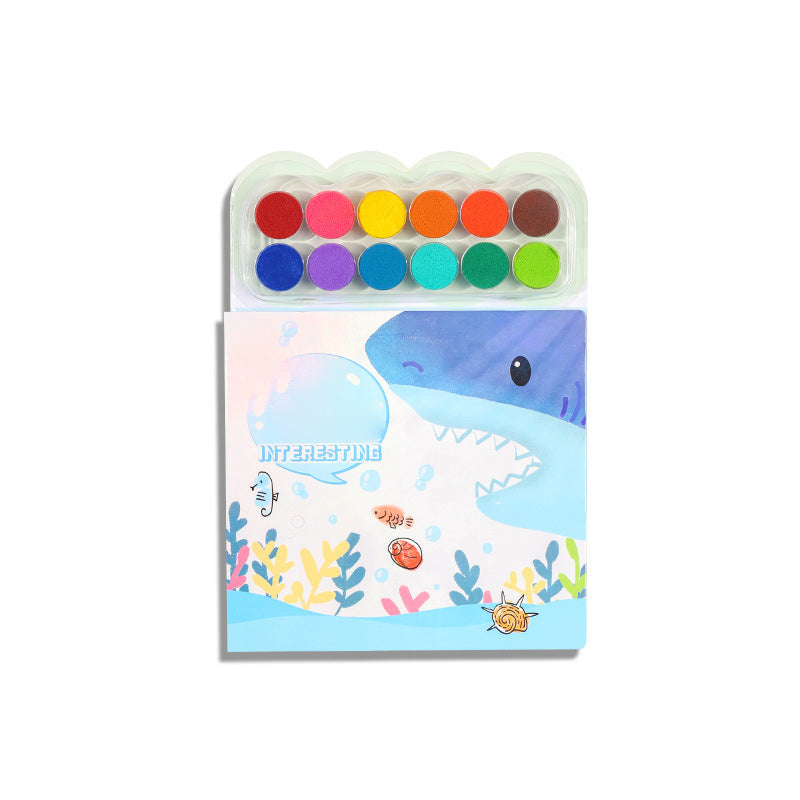 Fingerprint Painting Book with Themed Pages