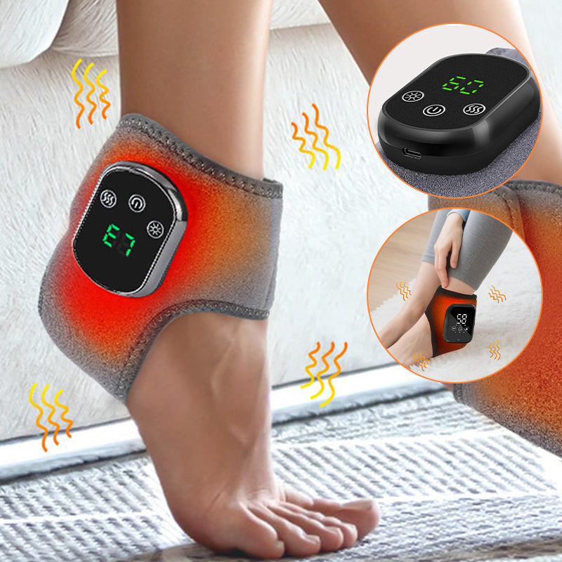 Rechargeable Ankle Heat & Massage Wrap