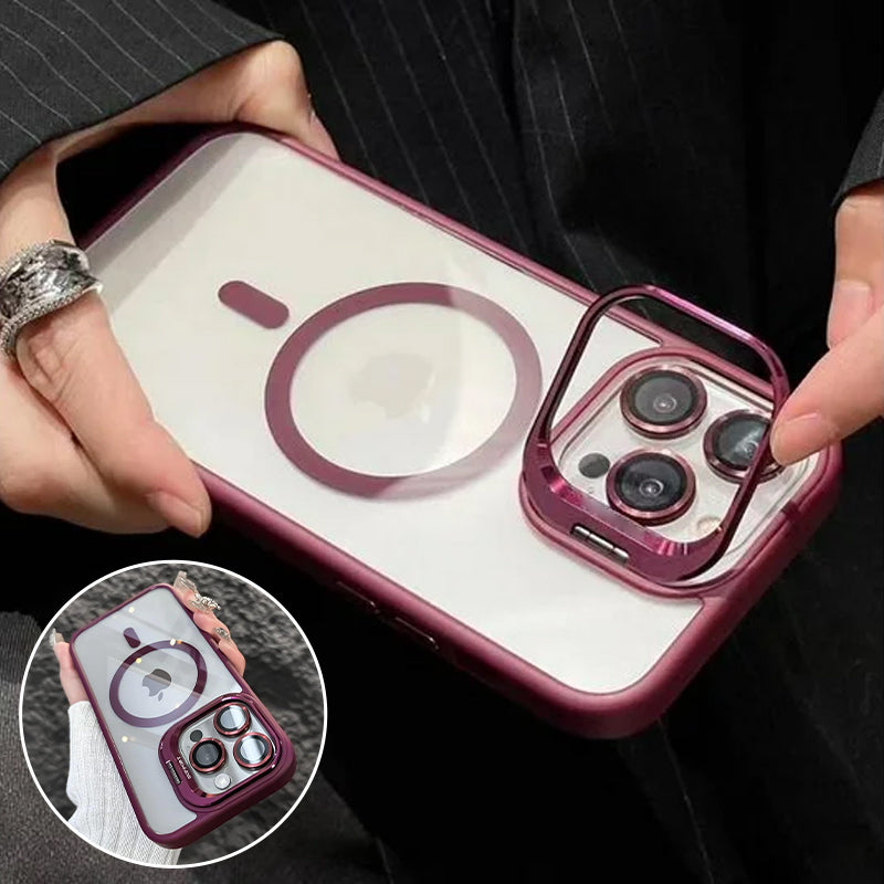 Shockproof Mag Safe Case For iPhone Camera Lens Cover