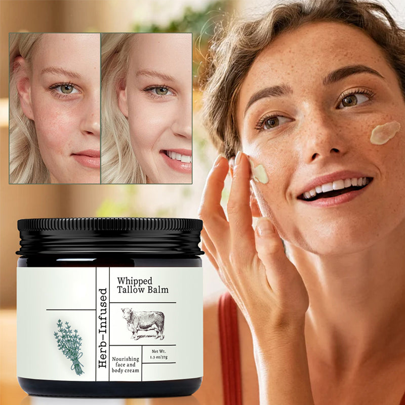 Herb-Infused Whipped Tallow Balm