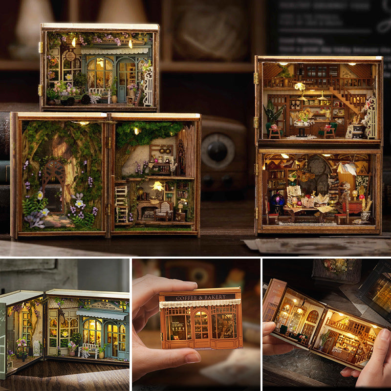 Fantasy Magic Cube Series DIY Miniature Dollhouse Cabin