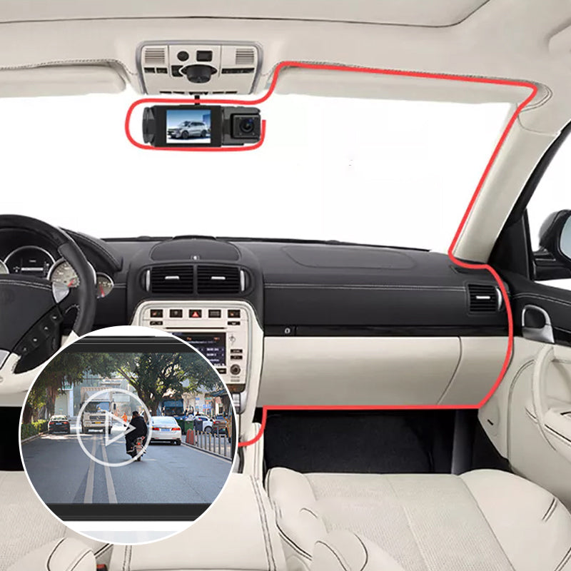 3 Lens Car Dvr Dash Cam