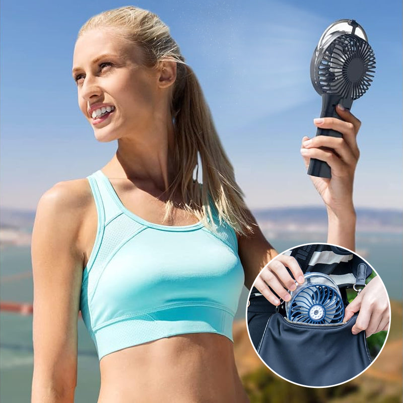 Handheld Misting Fan