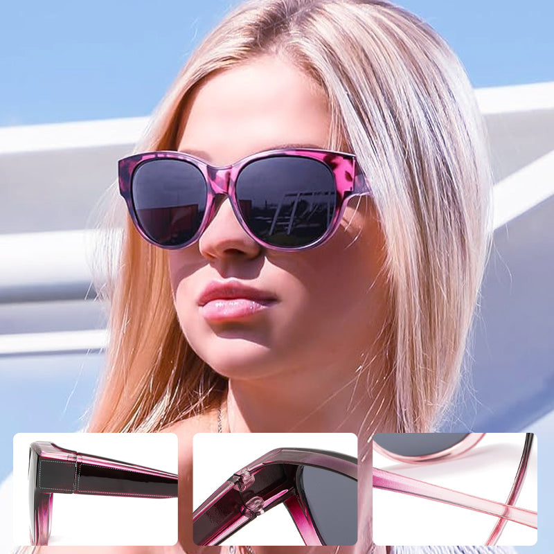 Polarized UV400 Protection Trendy Round Sunglasses