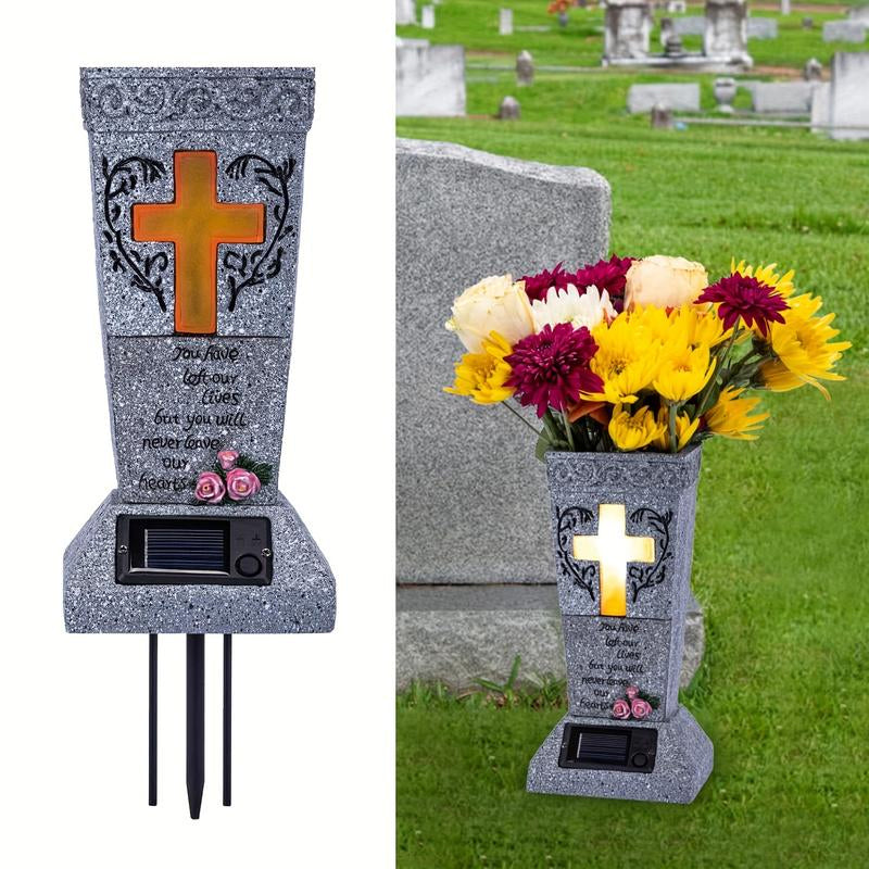 Cemetery Grave Vase