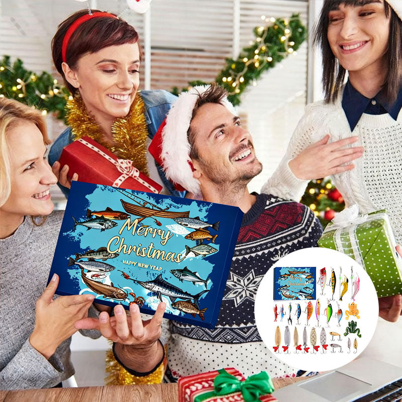 Advent Calendar Fishing Christmas Countdown