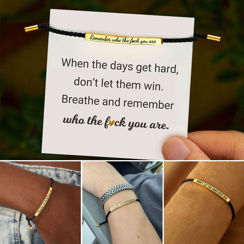 Engraved Inspire Bracelet