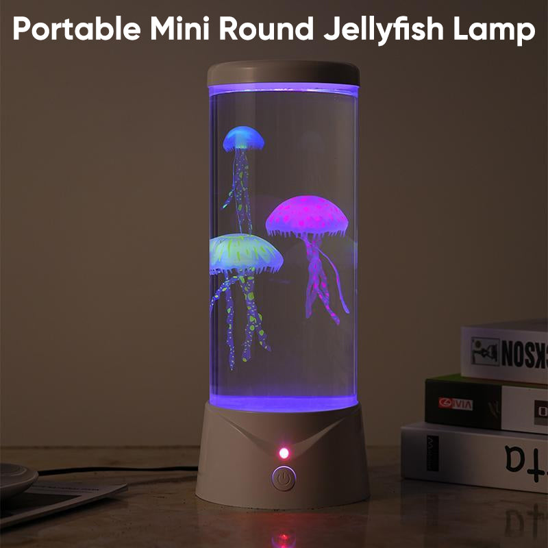 Multipurpose 7 Color Changing Jellyfish Lava Lamp