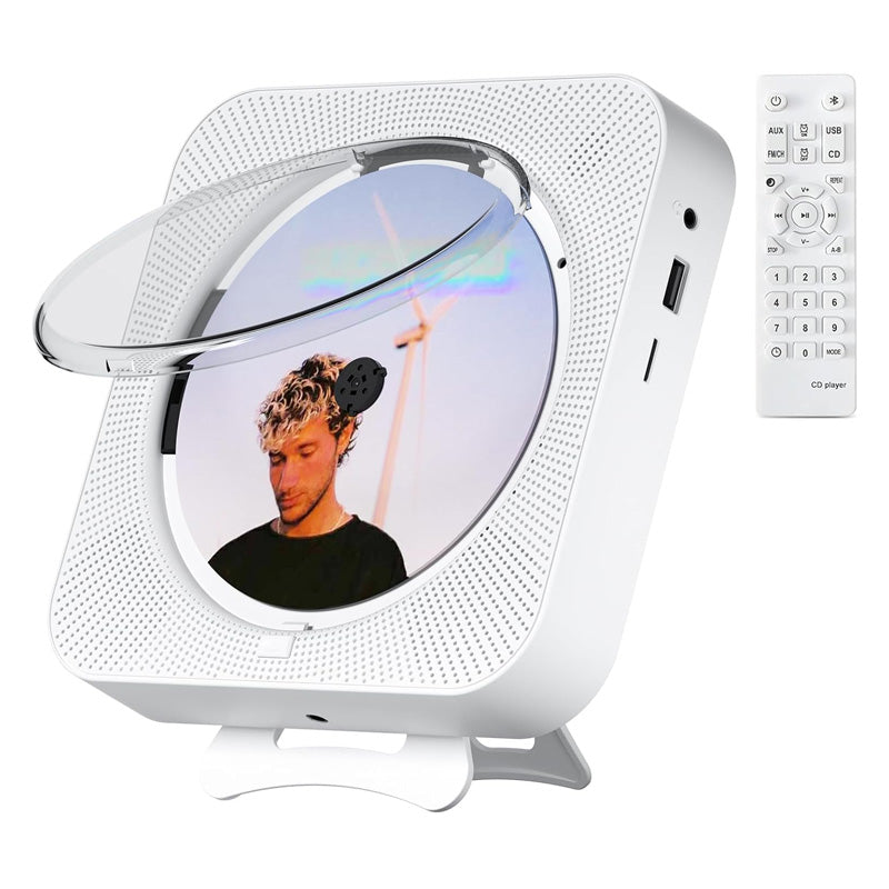 Portable Bluetooth Desktop CD Player