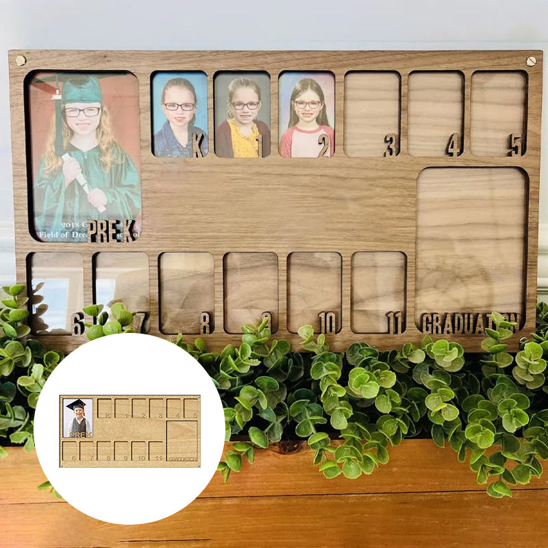 Pre K to Graduation School Photo Frame