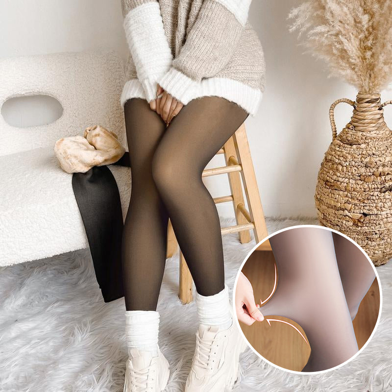 Flawless Legs Fake Translucent Warm Pantyhose
