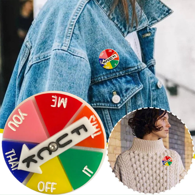 Spinner Magnet Brosch