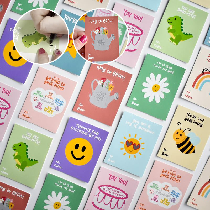 Sticker Gram Greeting Card