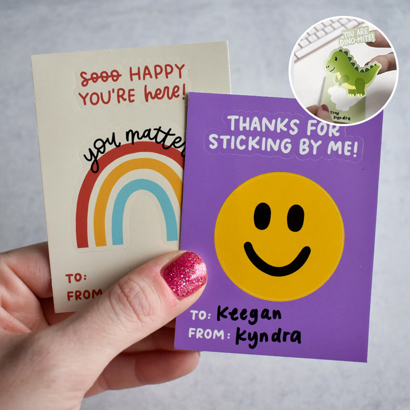 Sticker Gram Greeting Card
