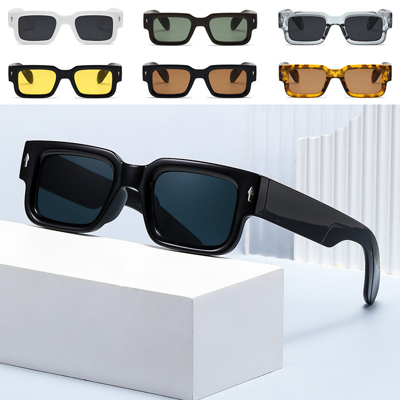 Square Frame Fashion Sunglasses(Free sunglasses bag)