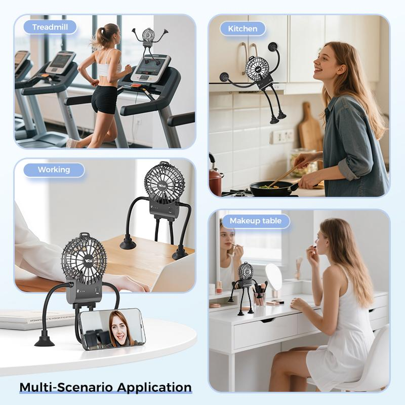 Robot Portable Handheld Creative Fan