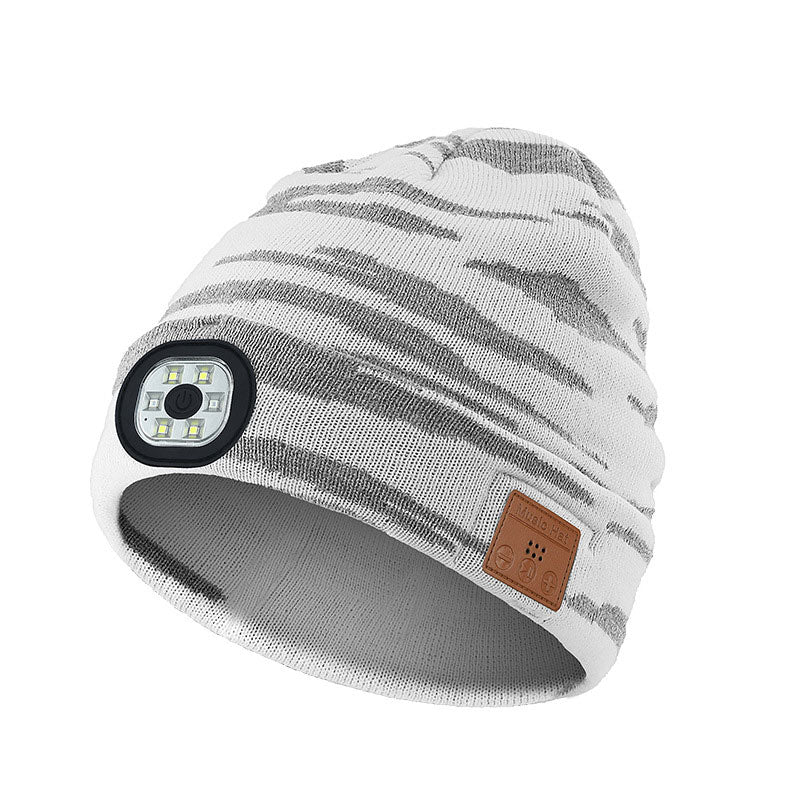 Bluetooth Music Beanie with LED Light