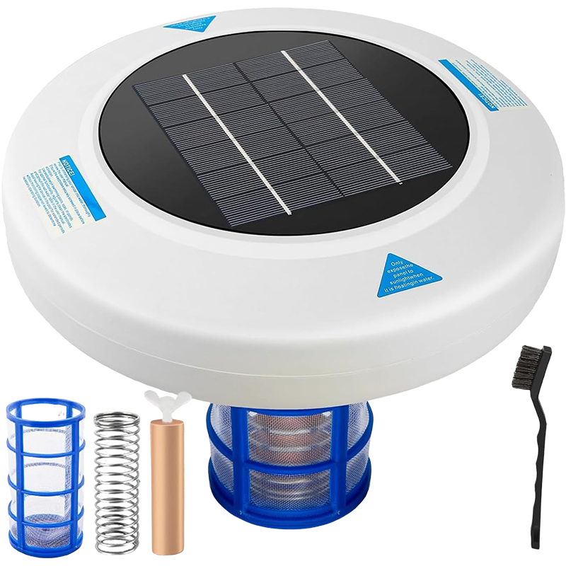 Solar-Powered Pool Ionizer Purifier
