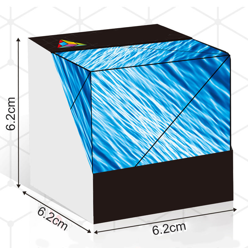 Formskiftande magnetisk magisk kub