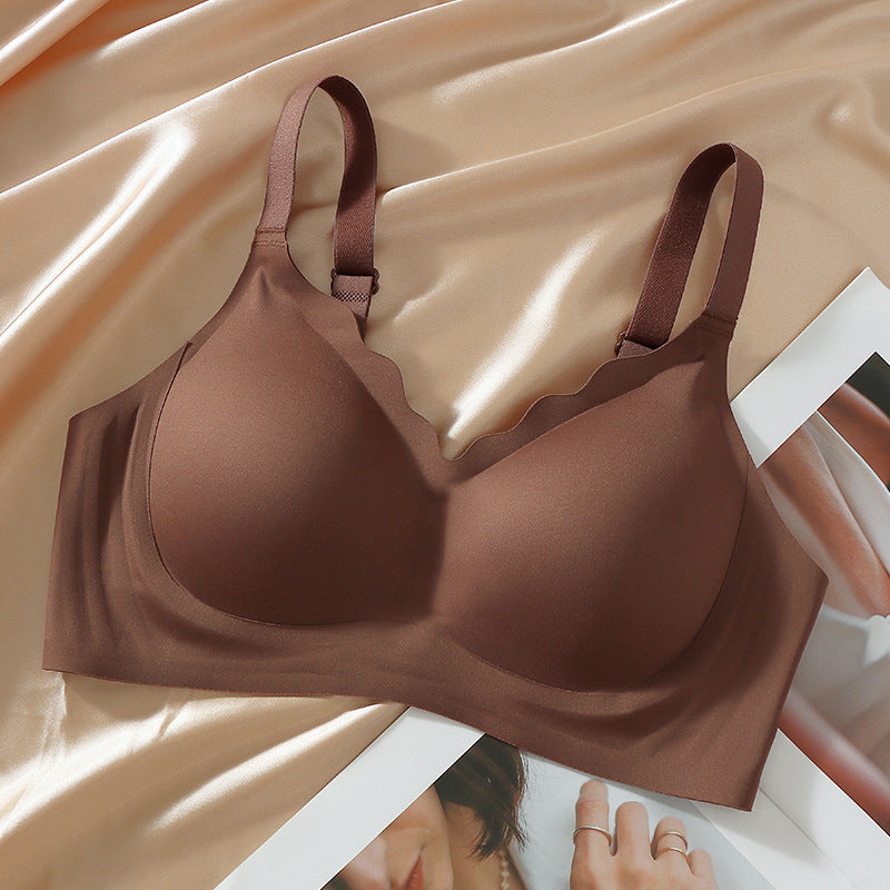 Seamless Push-Up Bra with Removable Pads