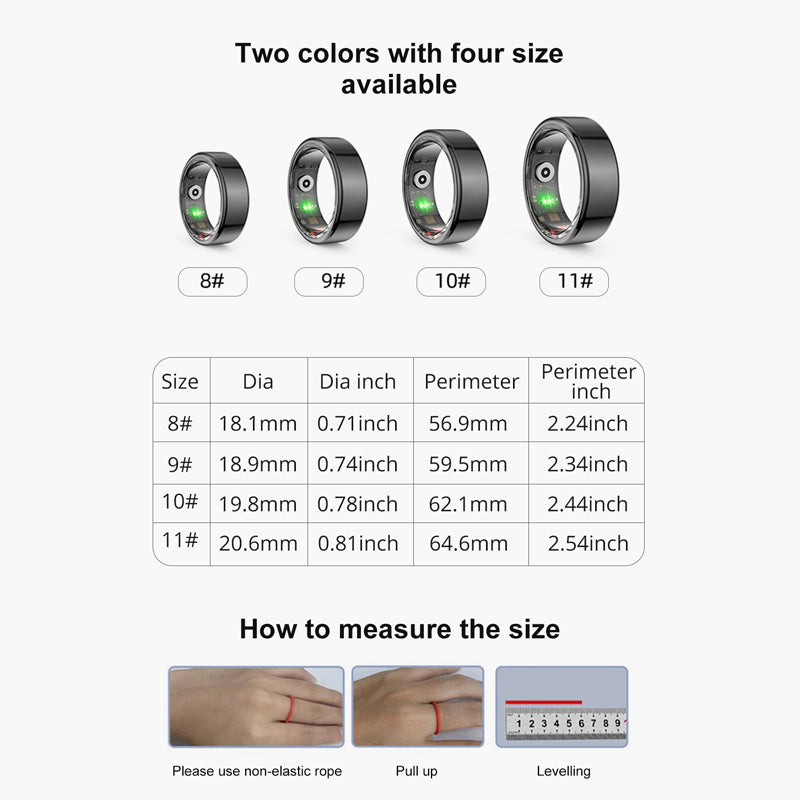 Sports Tracking Smart Ring