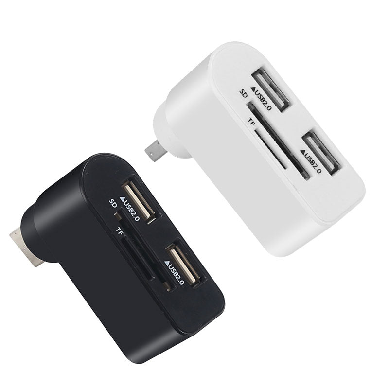 4 i 1 roterbar USB-hubb