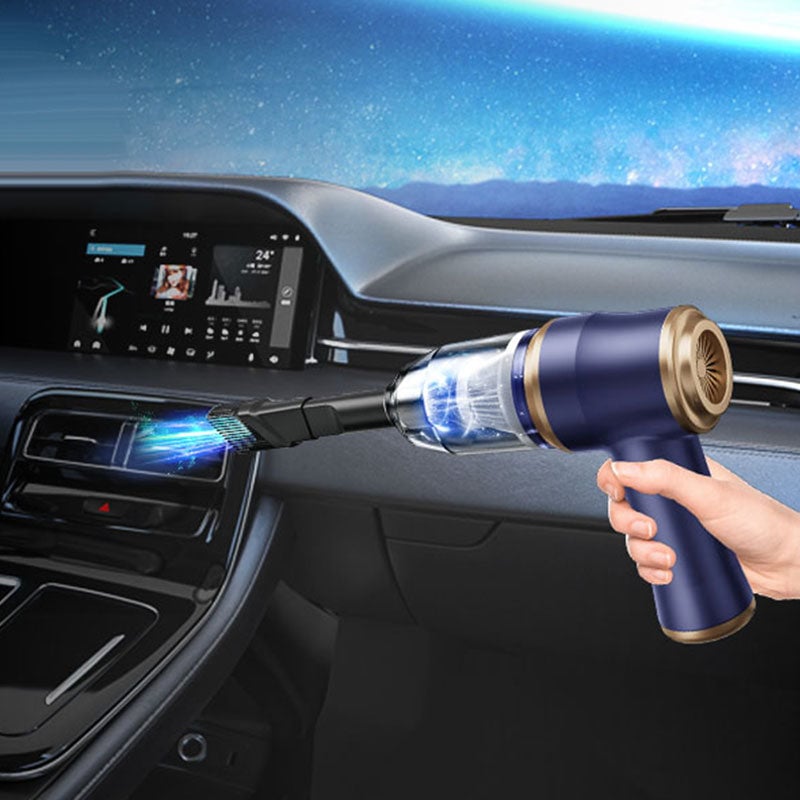 Bärbar sladdlös bil och hushållsdammsugare