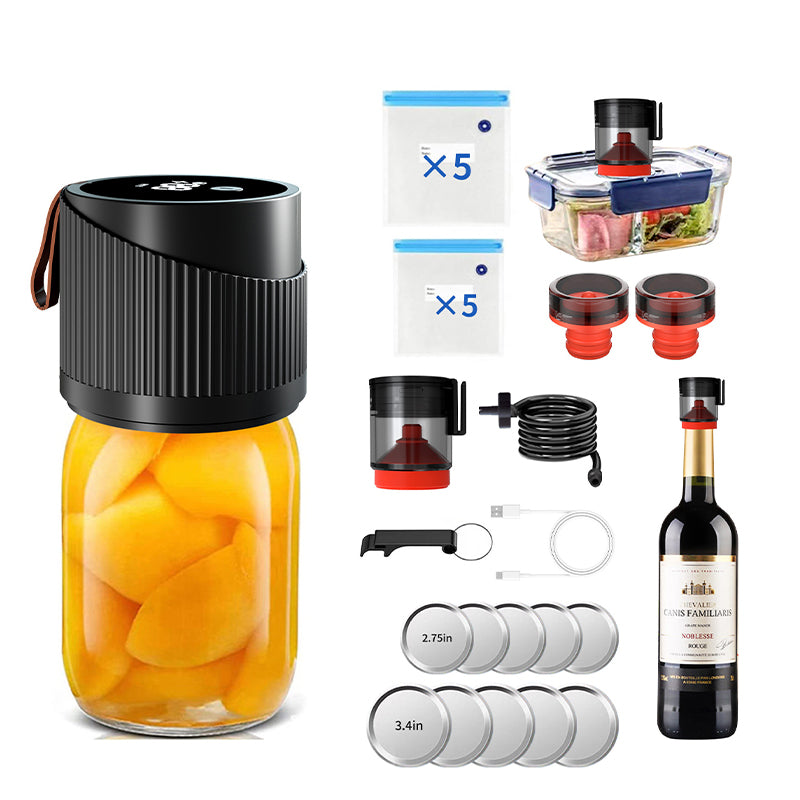 Mason Jars Storage Bottles - Jar Sealers