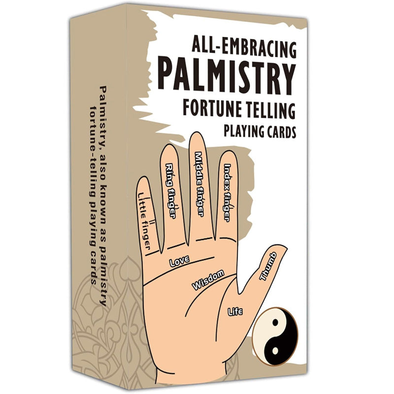 Palmistry Oracle Cards Deck for Fortune Telling and Games
