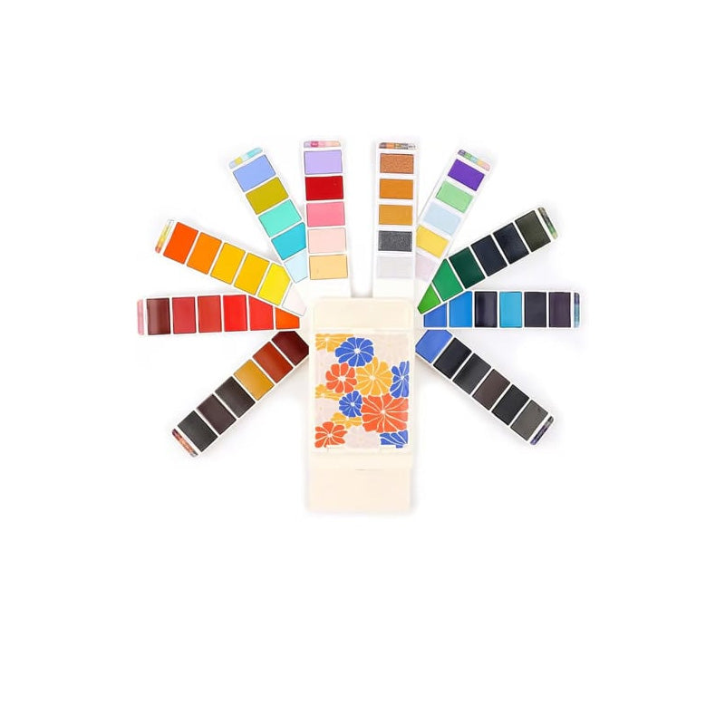Foldable Watercolor Painting Set