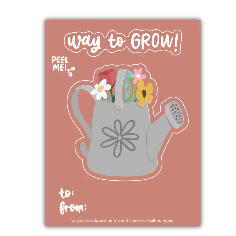 Sticker Gram Greeting Card